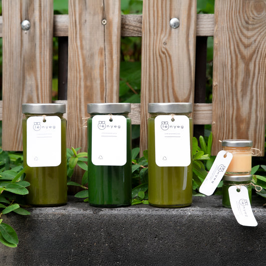Pure Green csomag (3 db 400 ml-es lé + 2 shot)